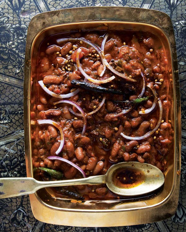 North Indian Kidney Bean Masala Stew (Rajma)