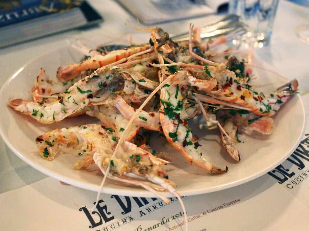 roasted langoustines