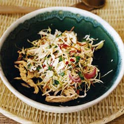 Spicy Cabbage and Chicken Salad