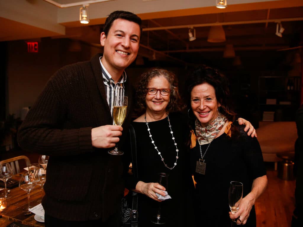 SAVEUR deputy editor Andrew Richdale, food photographer Beth Galton, and sugar artist Margaret Braun
