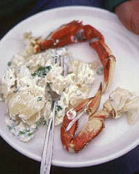 Crab–Potato Salad
