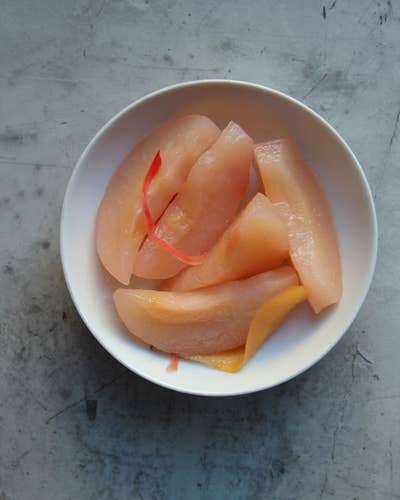 Make Now, Eat Later: Pickled Asian Pears