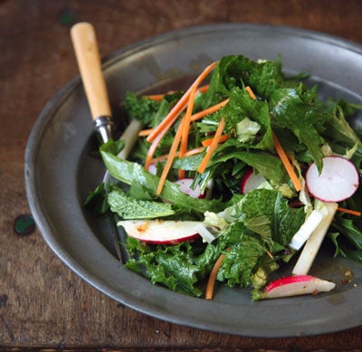 Mixed Green Salad with Sichuan Peppercorns