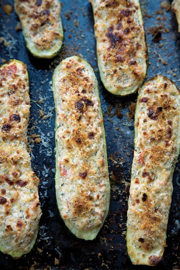 Zucchini Stuffed with Ricotta (Zucchine Ripiene con Ricotta)