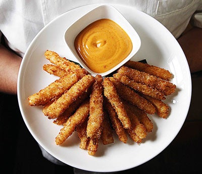 Heart of Palm Fries with Chipotle Mayo