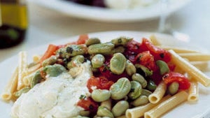 Pasta Salad with Favas