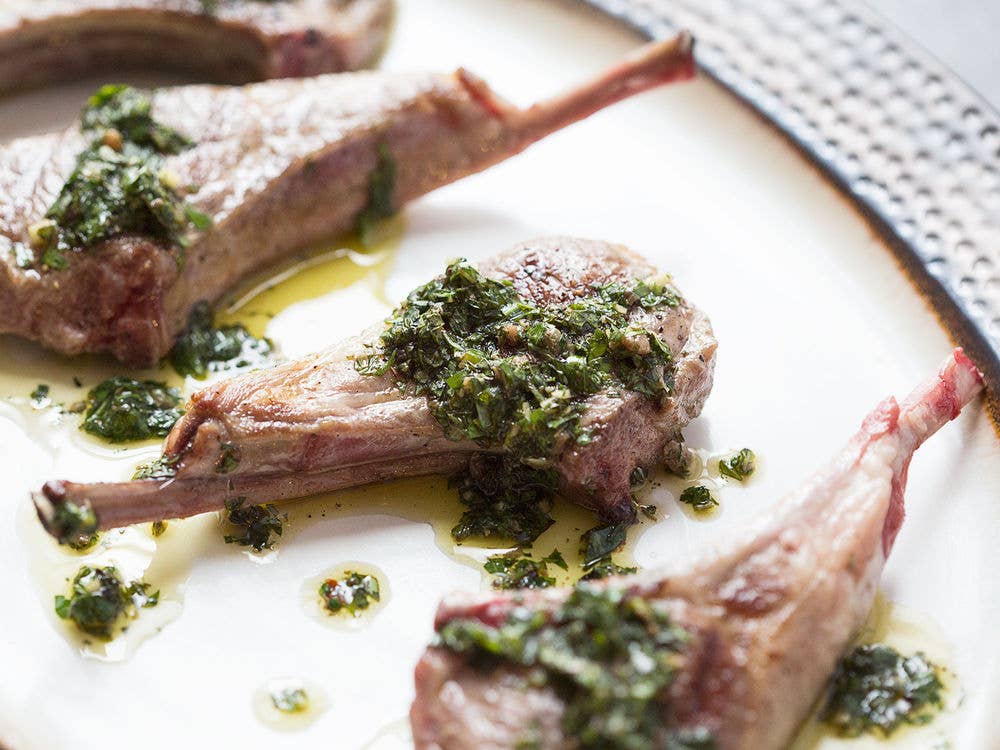 Skip the Mint Jelly for This Punchy Sauce With Grilled Lamb