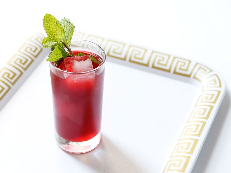 Elizabeth Minchilli's Pomegranate Cocktail