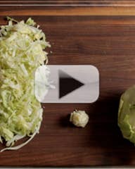 How to Core a Head of Iceberg Lettuce in 3 Seconds