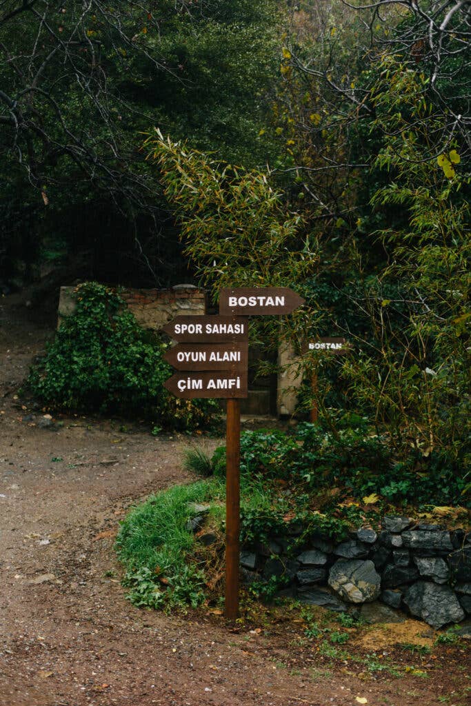 A Turkish *bostan*, or community garden, from Fare Magazine's story 