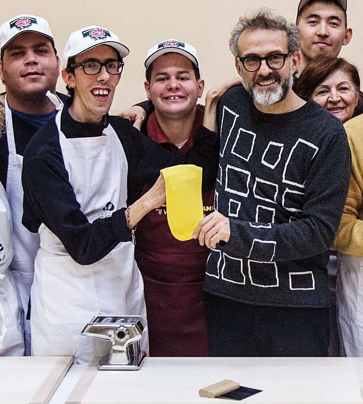 Massimo Bottura’s Special-Needs Program Teaches Life Skills Through Tortellini