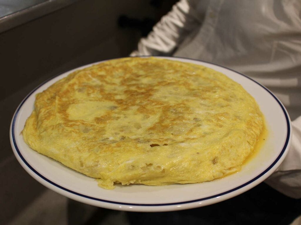 Spanish Egg Tortilla with Potatoes and Onions (Tortilla Española)