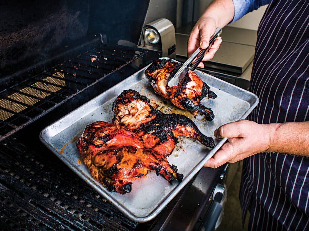 Houston, Chris Shepherd, Grilling, Char Siu Chicken