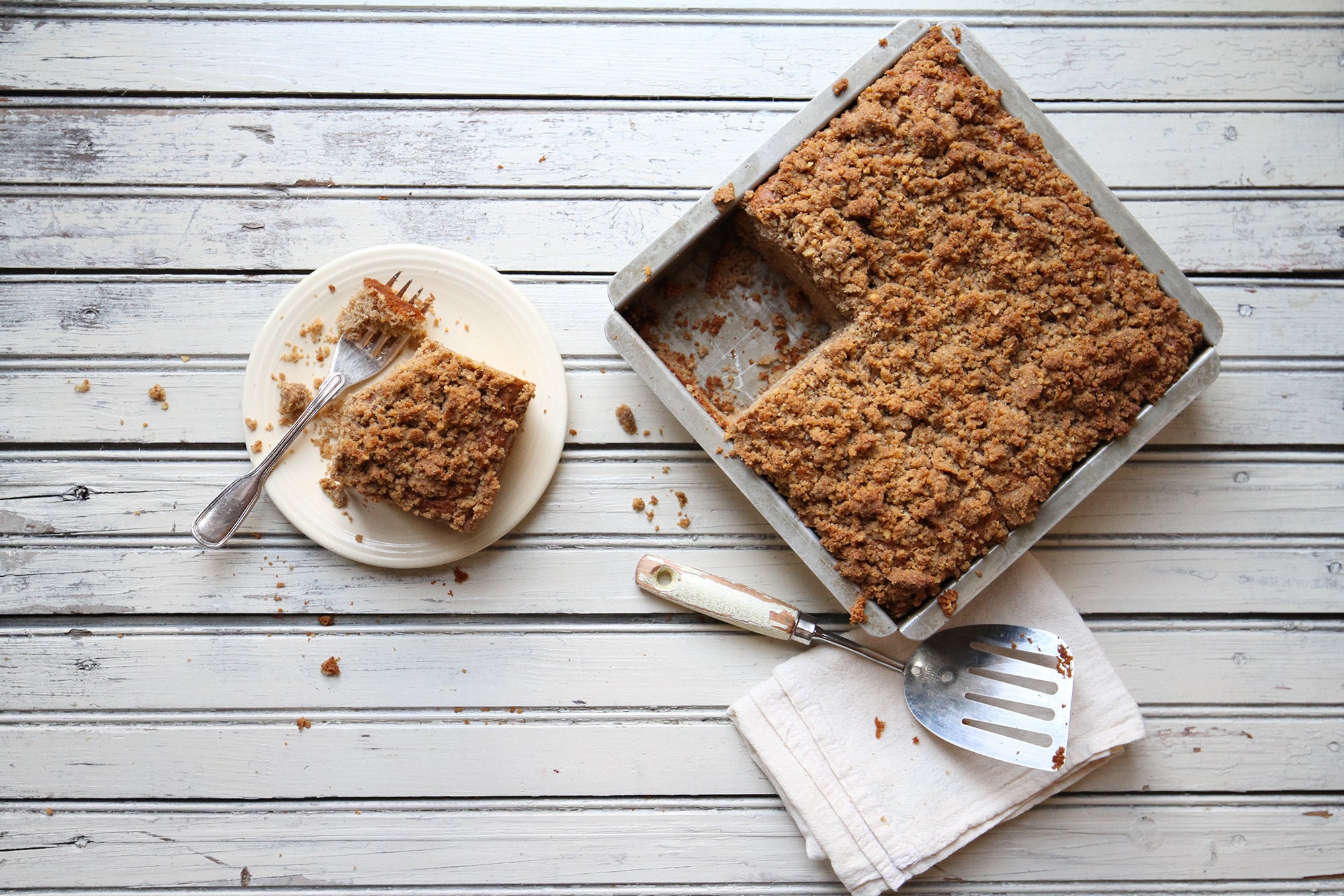 The Perfect GlutenFree Crumb Cake Saveur