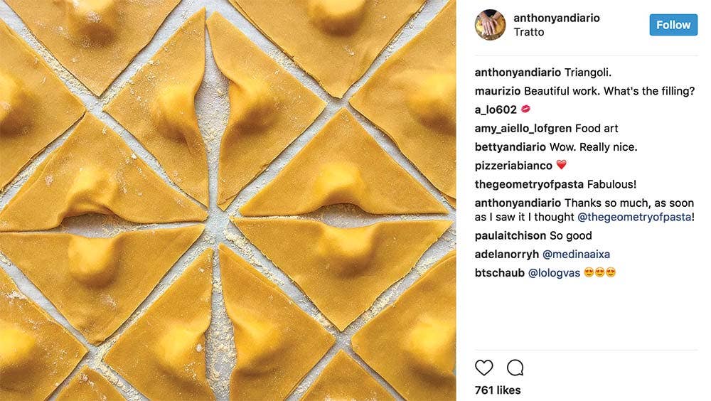 We’re Obsessed With This Pasta Maker’s Instagram