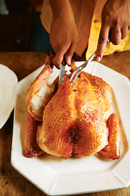 Carving a Turkey