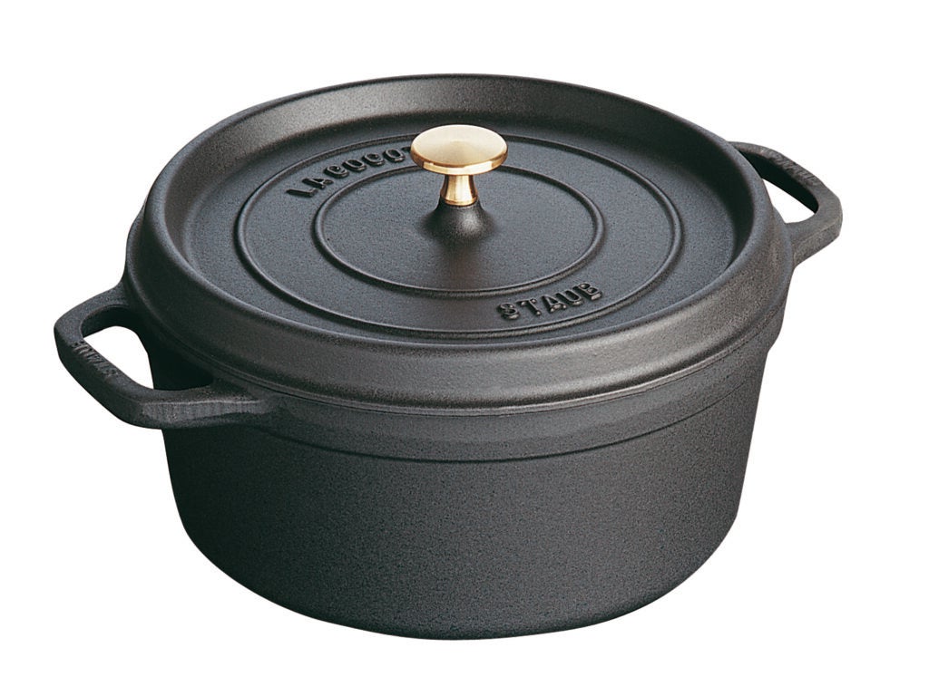 Staub cast iron cocotte dutch oven