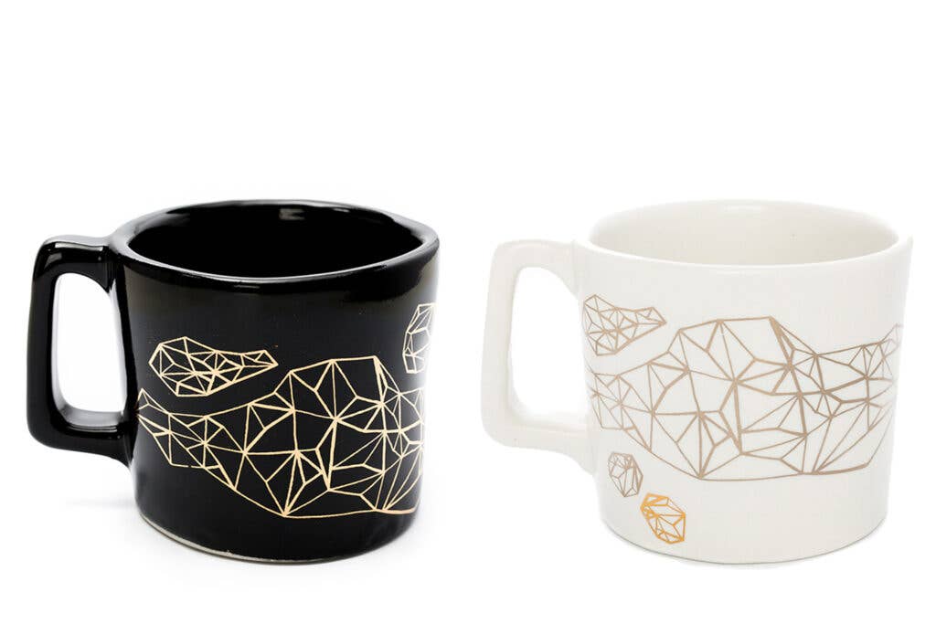 Geometric mug