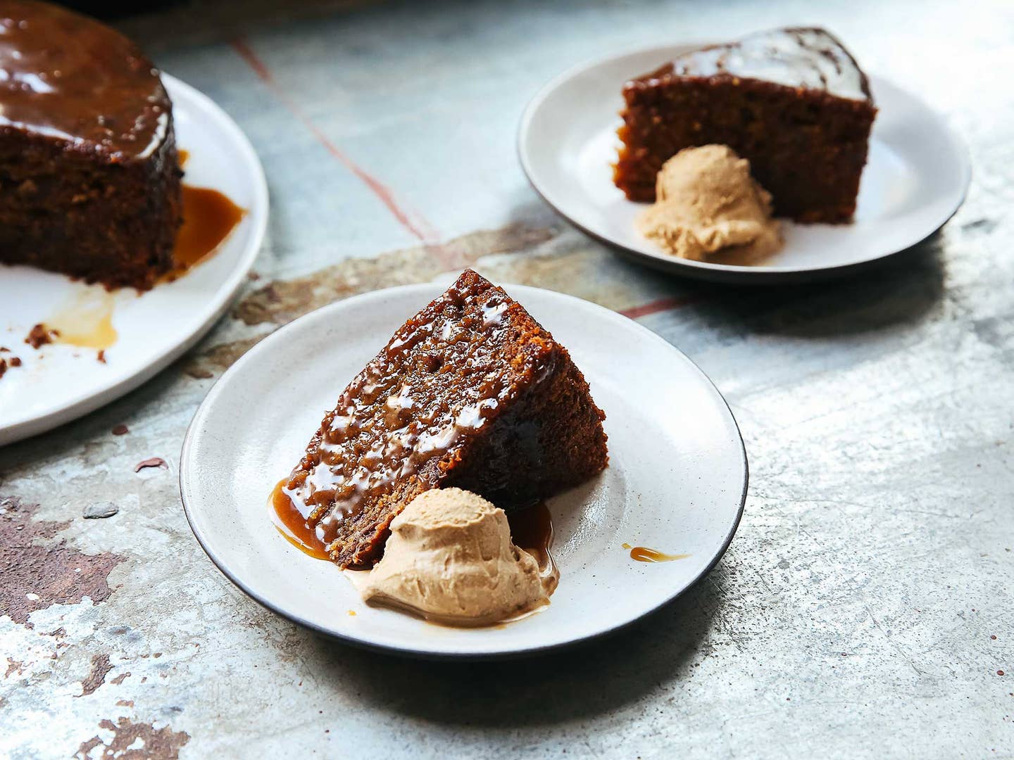 Sticky Toffee Pudding with Dates