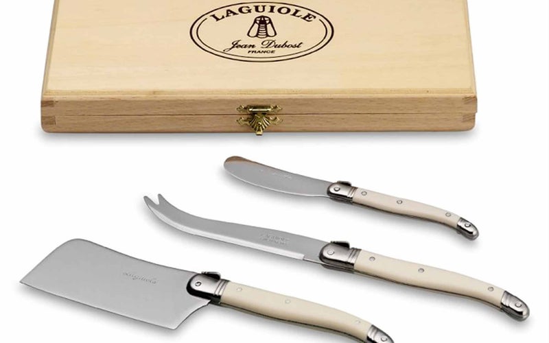 Laguiole cheese knife set