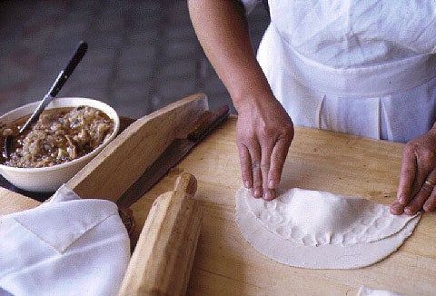 Making Empanadas