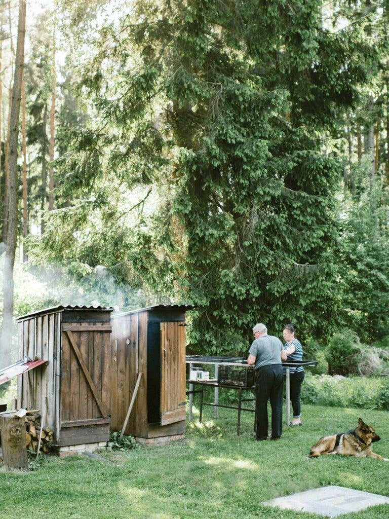 backyard smoker