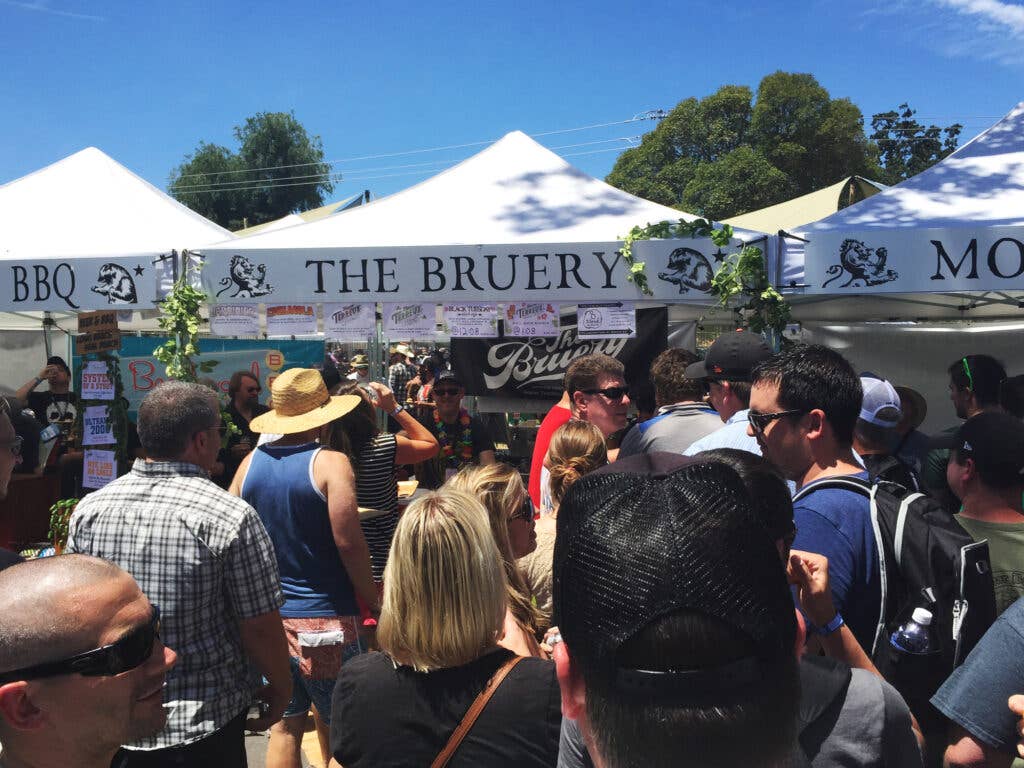 Line of beer geeks, Firestone Walker Invitational