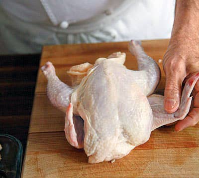 How to cut up a chicken