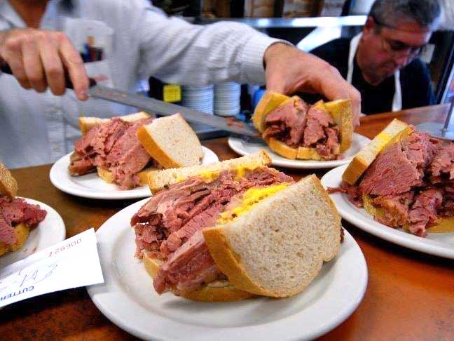 pastrami sandwich