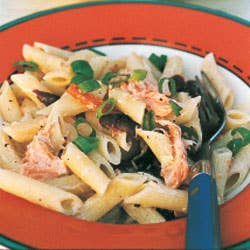 Penne Rigate with Smoked Salmon