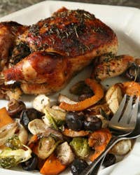 Roasted Herbed Chicken and Vegetables