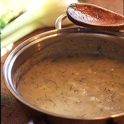 Fennel and Potato Soup