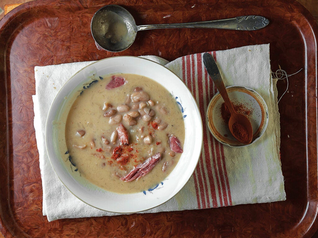 Hungarian Ham and Bean Soup