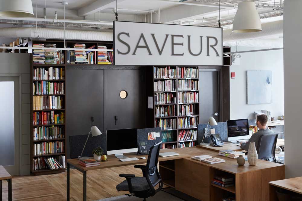 Saveur Magazine office