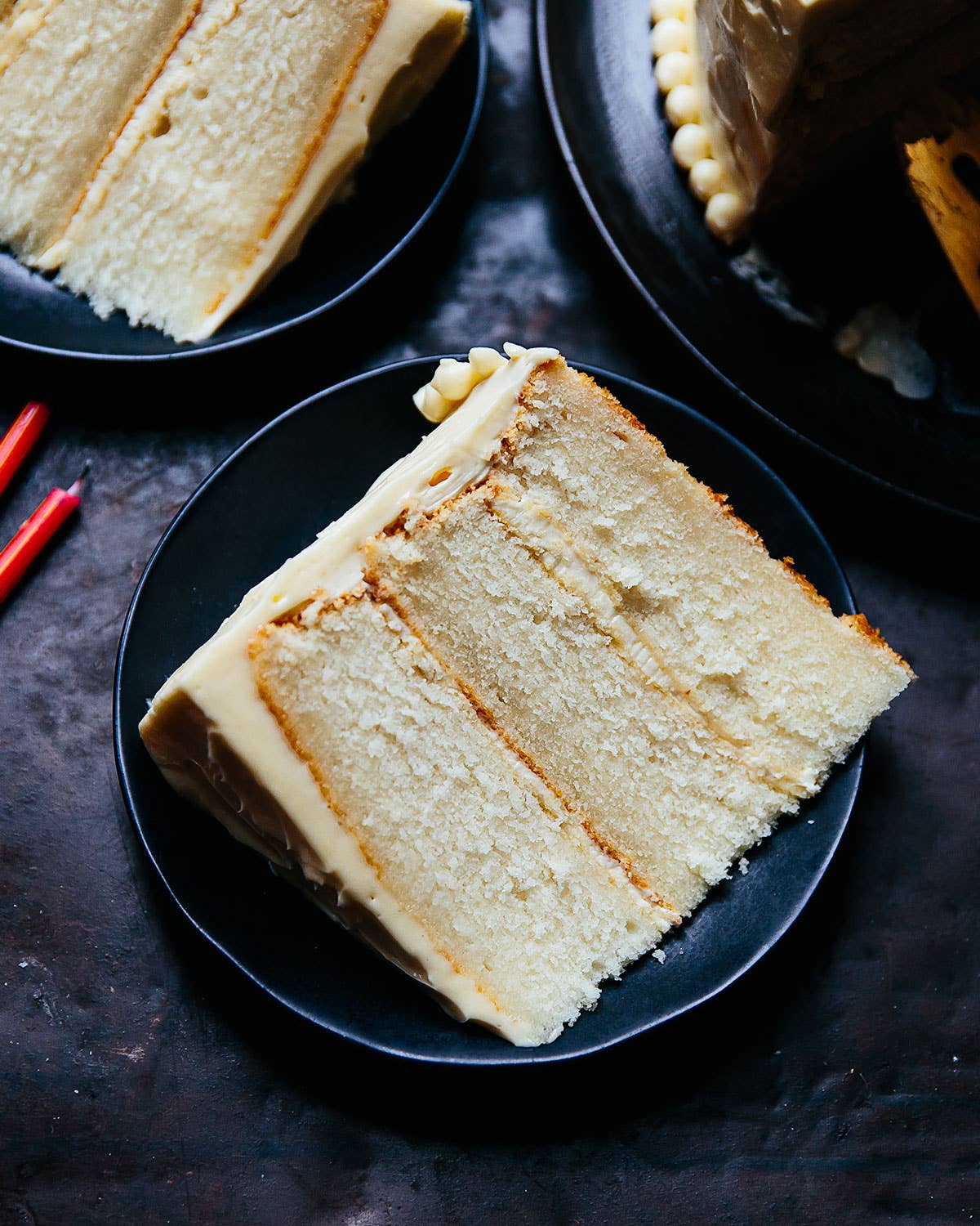 White Mountain Layer Cake with Marshmallow Buttercream