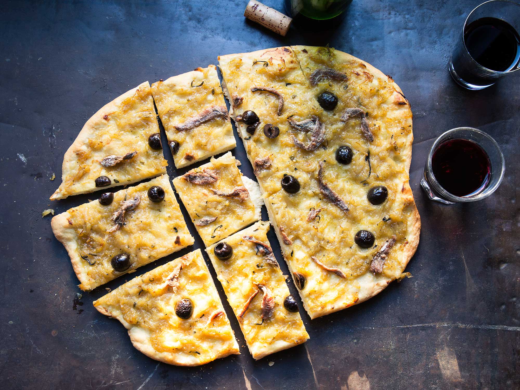 Pissaladiere Anchovies