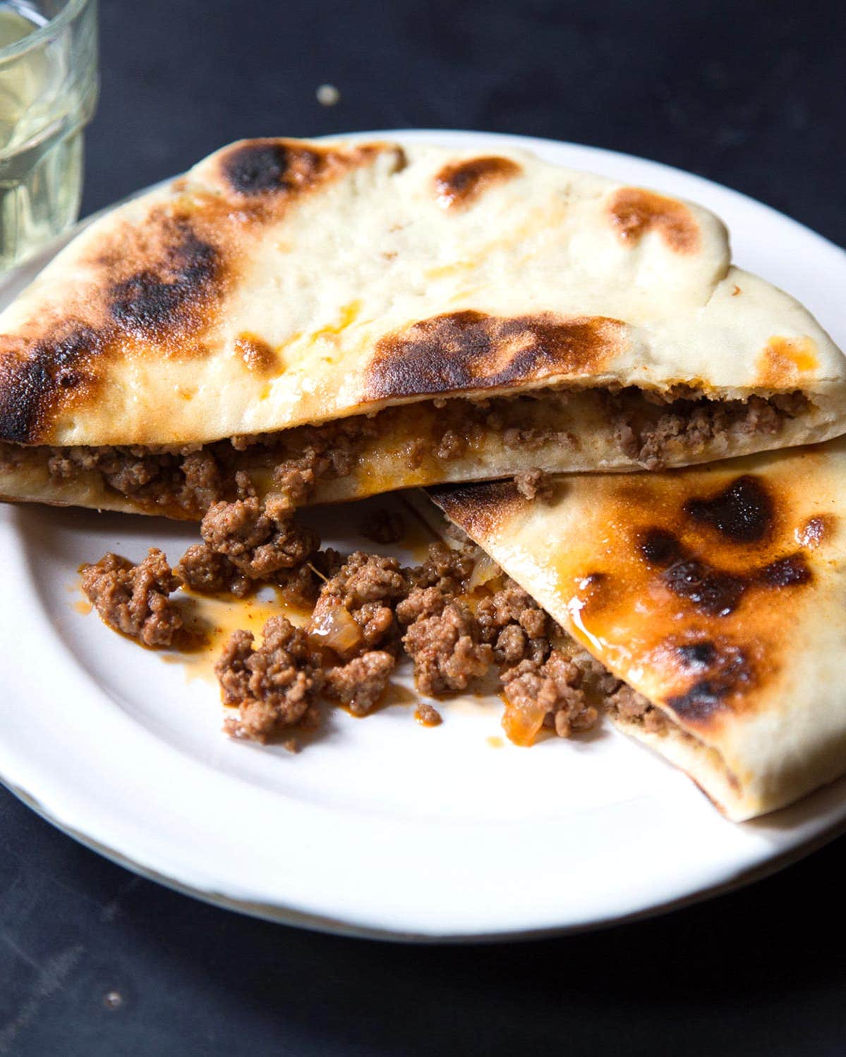 Georgian Flatbread Stuffed With Lamb and Onions (Kubdari) Lobiani