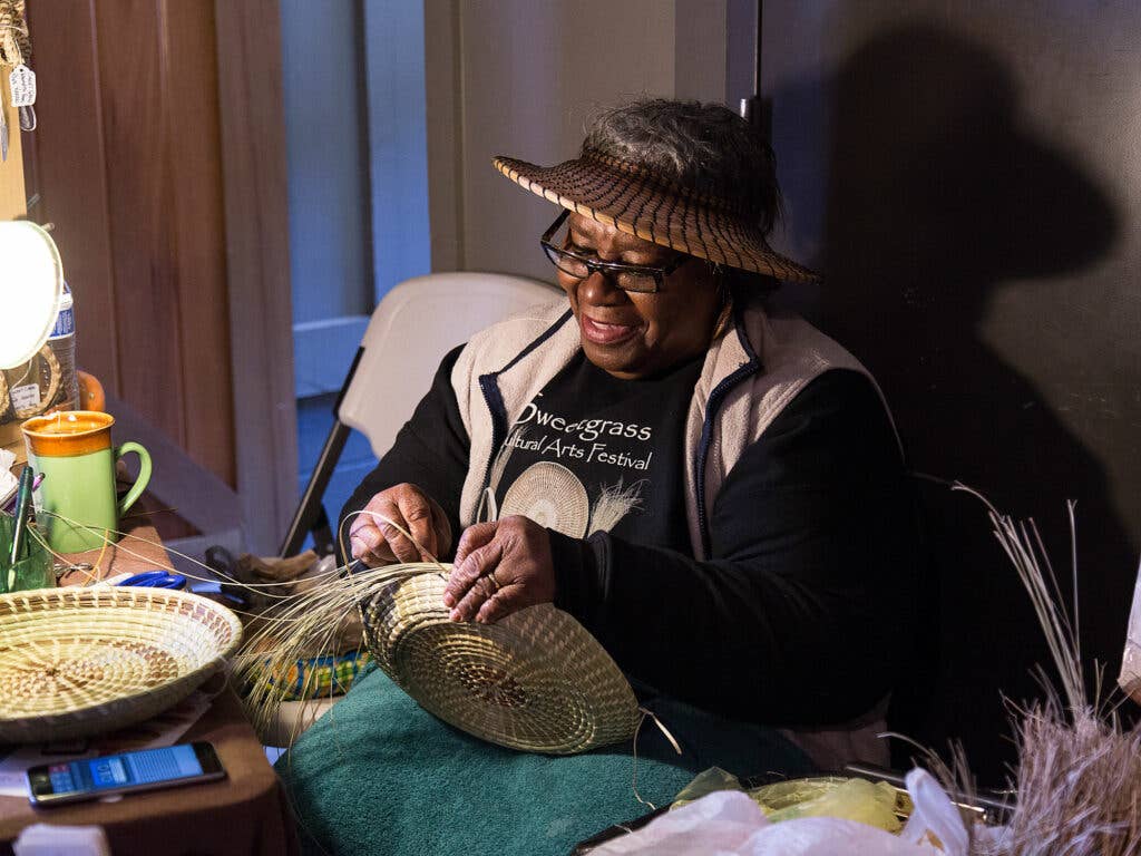 Gullah Basket Weaving