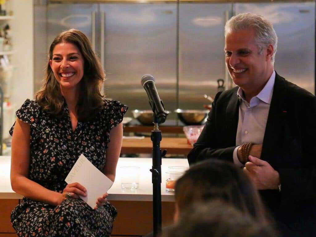 Executive editor Stacy Adimando and chef Eric Ripert chat about all things ocean
