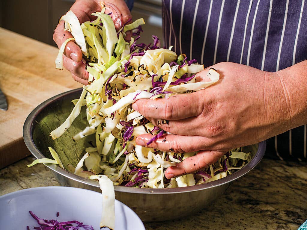 Houston, Chris Shepherd, Grilling, Cabbage Slaw