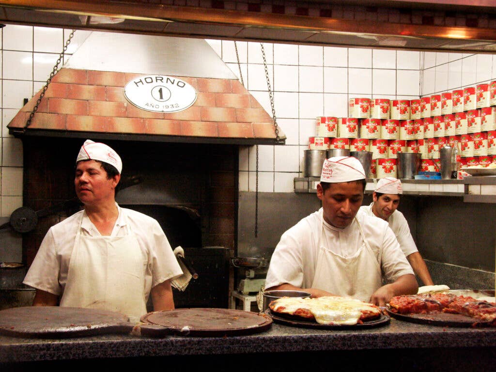 Pizzeria Guerrin in Buenos Aires