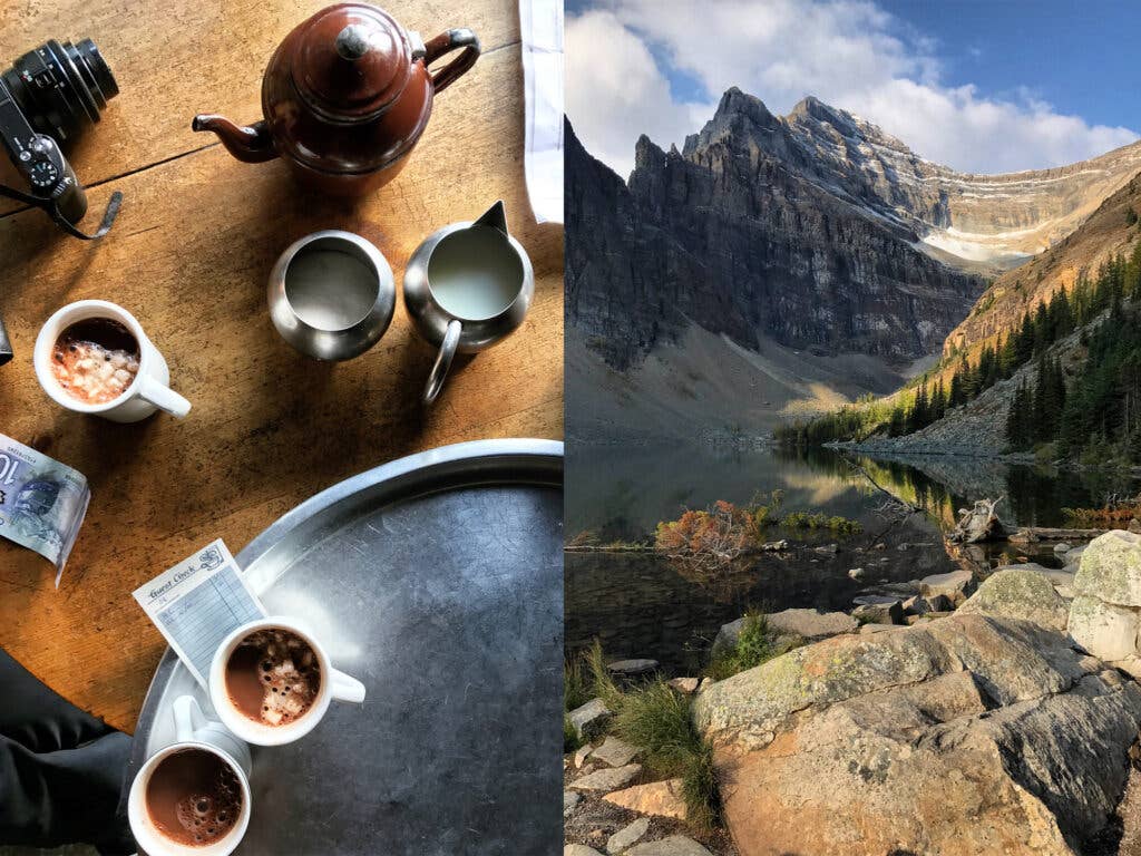 Tea House at Lake Agnes