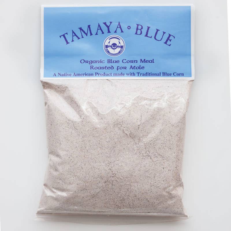 roasted blue corn meal