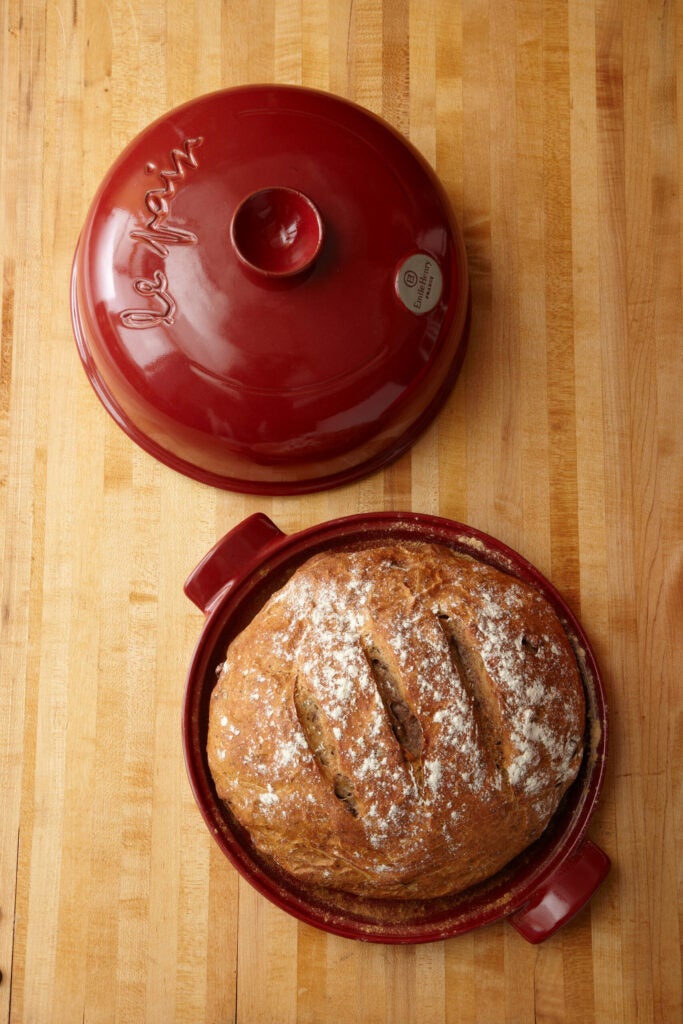 Black Pepper Walnut Rye Boule