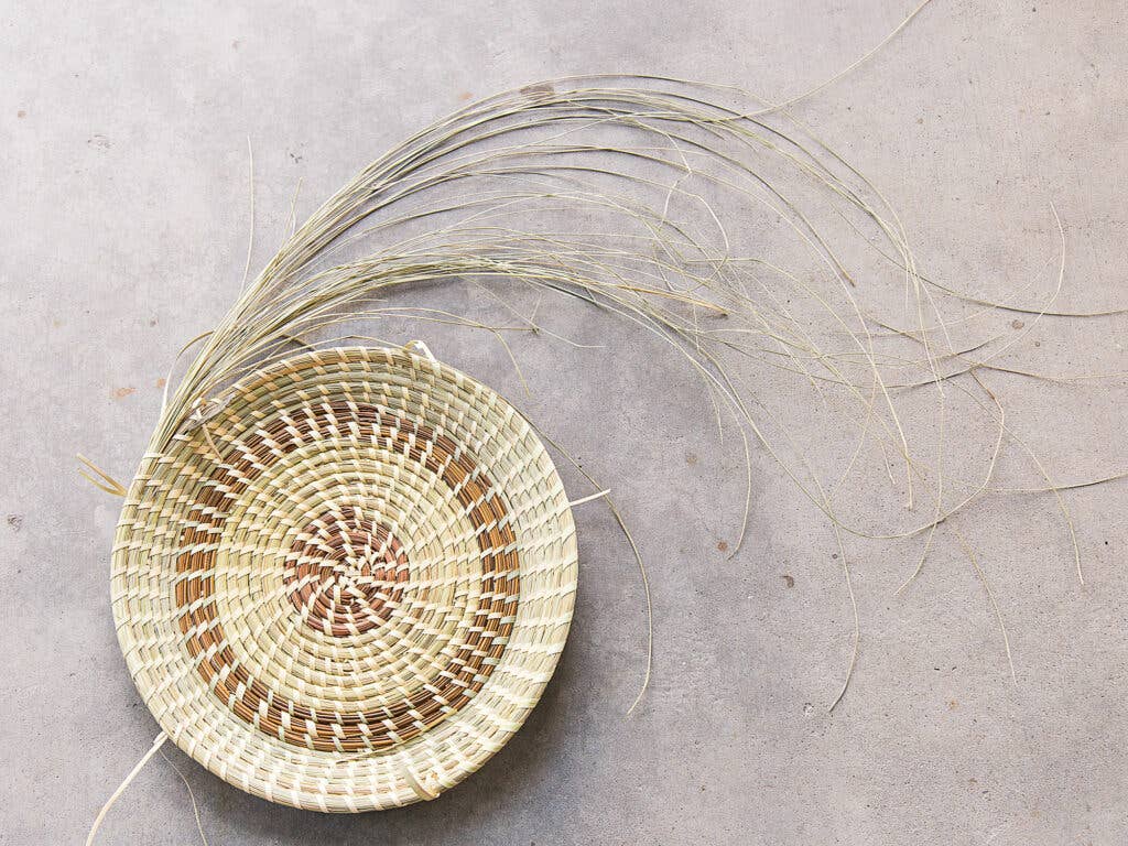 Gullah Basket Weaving