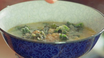Minestrone Soup with Grana Padano Broth