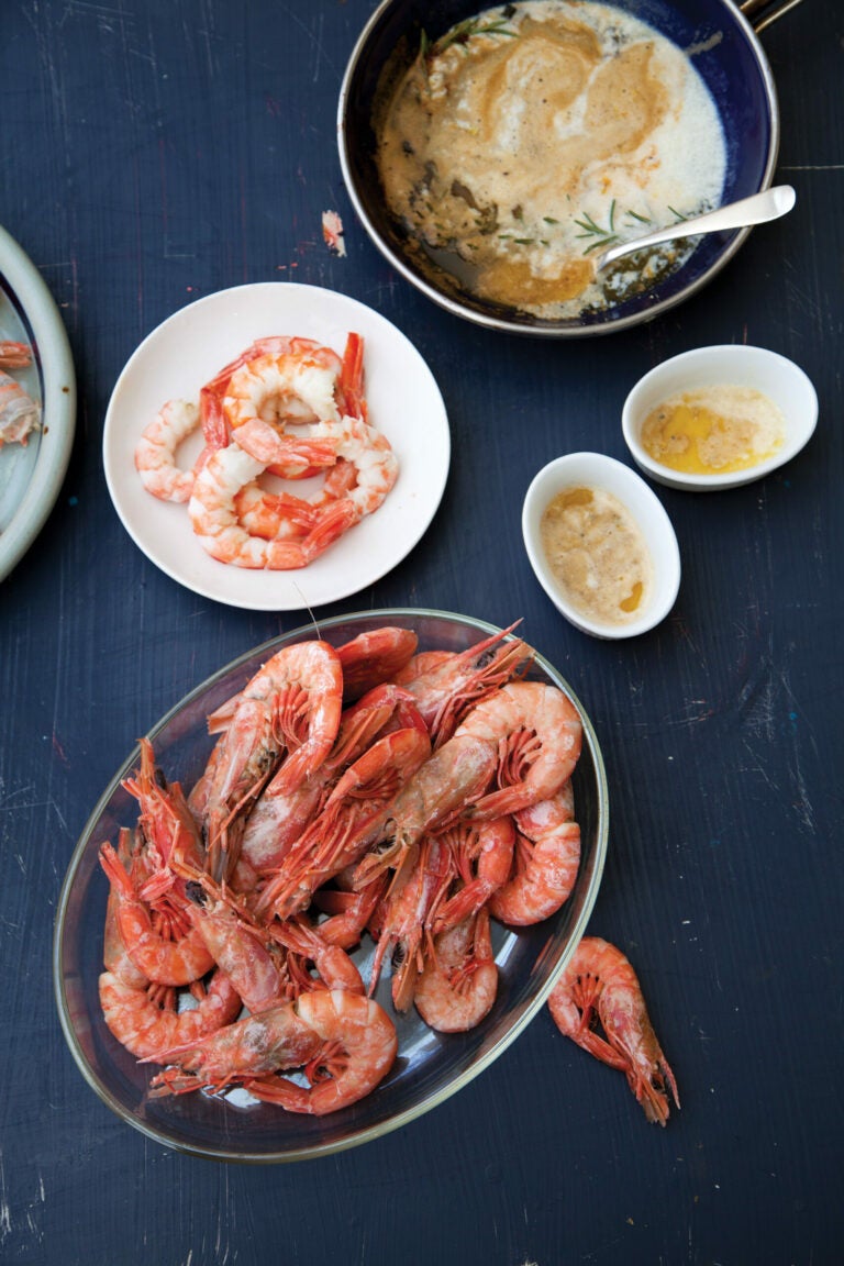 PeelandEat Shrimp with Spicy Herb Butter Saveur