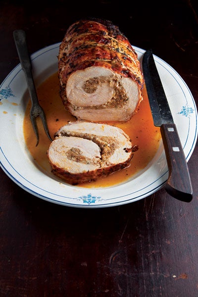 Boudin-Stuffed Turkey Breast