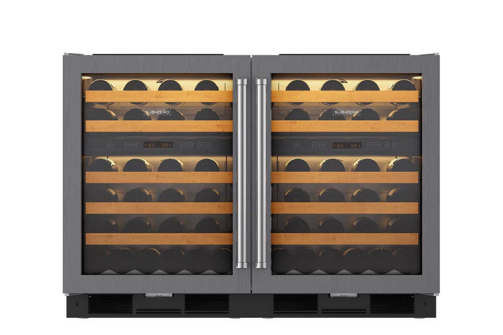 Sub-Zero wine refrigerator