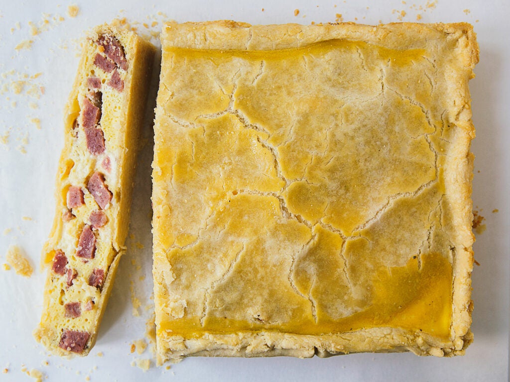 Italian Easter Pie (Pizza Gain, a.k.a. Pizza Rustica) Saveur